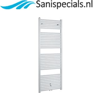 Wiesbaden Elara sierradiator 180×60 cm wit midden/onderaansluiting