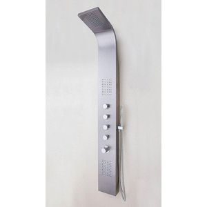 RVS Douchekolom Huron met Thermostatische Kraan