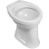 Wiesbaden Staande Verhoogde Toiletpot + 6 cm Ao - Wit