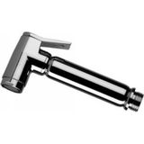 Wiesbaden Caral Complete set knijp handdouche met slang en hoekstopkraan 1