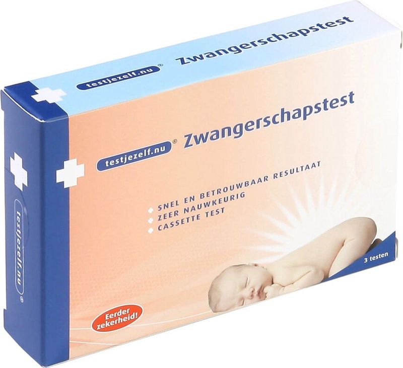 Testjezelf.nu - Zwangerschapstest - 3 Stuks - Medisch Hulpmiddel