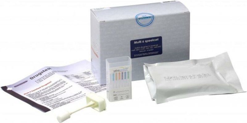 Testjezelf.nu Drugstest Speeksel Multi 6 4 stuks