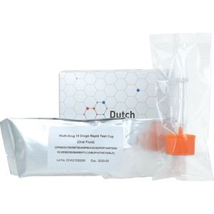 Testjezelf - Drugstest - Multi 14 - Speeksel - Inclusief 2 Testen