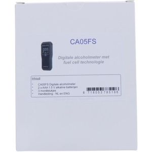 treebys Ca05fs digitale alcoholtester 1 Stuk