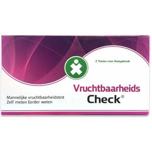 Testjezelf.nu -Testjezelf Mannelijke Vruchtbaarheidstest - 1 stuk - Vruchtbaarheidstest