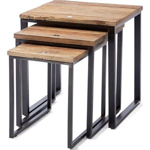 Riviera Maison Shelter Island End Table S|3 48x58x60