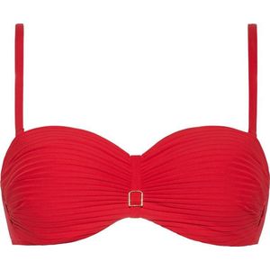 CYELL - SCARLETT - Bandeau Bikinitop - Rood - Voorgevormd met Beugel