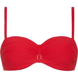 CYELL - SCARLETT - Bandeau Bikinitop - Rood - Voorgevormd met Beugel