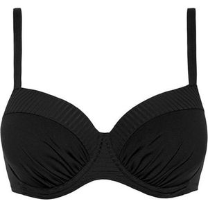CYELL - Ful Cup Bikinitop - Zwart - Voorgevormde Cups - Beugel