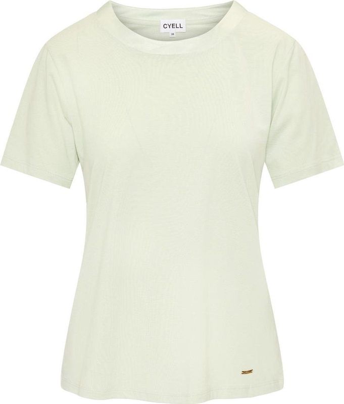 Cyell - SATIN SOLIDS Shirt - Lichtgroen - Katoen/Modal