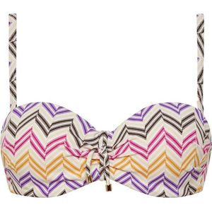CYELL - Mirage - Bandeau Bikinitop - Multicolor - Voorgevormde Cups