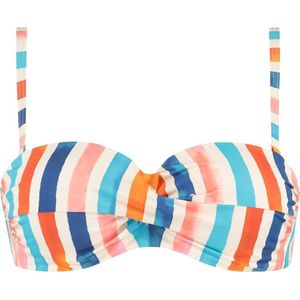Cyell - Felicidade - Bikinitop - Gestreept - Zomerse Kleuren - Voorgevormd met Beugel