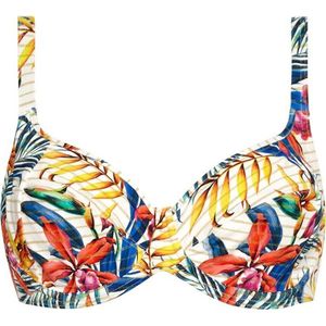 Cyell - Paradise Morning - Bikinitop - Tropische Bloemen - Powermesh