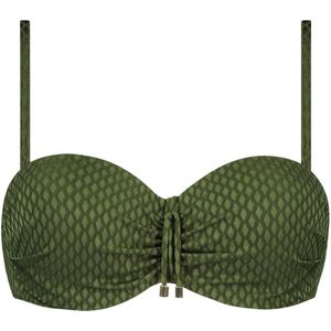 CYELL - Palm Oasis - Bikinitop - Blauw - Voorgevormde Cups - Beugel