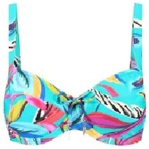 Cyell - Fiji - Soft Cup Bikinitop - Lichtblauw - Met Beugel