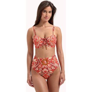 Cyell Design - Terra Batik - Bikinibroekje - Oranje - High Waist