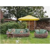 Loungestoel Applebee Cocoon Lounge Chair 130 Mocca Green