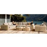 Loungeset Applebee FFF Lounge Hoekmodule 115 Wicker Silk Taupe