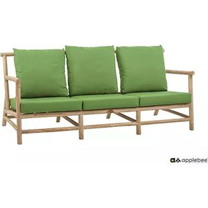Applebee Loungebank Rooty 210 cm - teak: Comfortabele en duurzame loungebank voor 3 personen