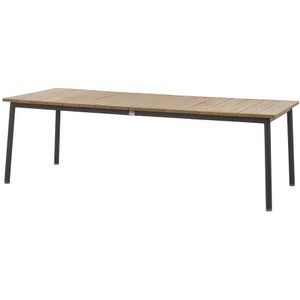 Tisch Applebee Milou Dining 240 x 100 Aluminium Black Antique Teak