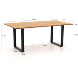 Apple Bee Condor dining tuintafel 190x95x75cm