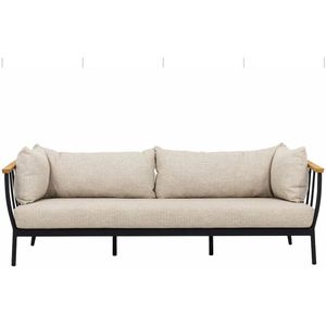 Apple Bee Condor Lounge 3-zitsbank aluminium/olefin