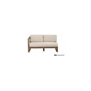 Loungeset Applebee Antigua Lounge Sofa Rechts 131 Teak Natural Oak