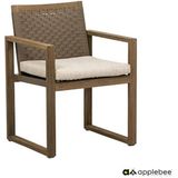 Tuinstoel Applebee Antigua Dining 60 Teak Natural Oak