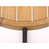 Bijzettafel Applebee Condor Lounge 54 Aluminium Black Teak