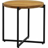 Bijzettafel Applebee Condor Lounge 54 Aluminium Black Teak