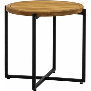 Bijzettafel Applebee Condor Lounge 54 Aluminium Black Teak