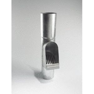 Rheinzink - Loofafscheider - Zink - Walsblank - Diameter 80mm