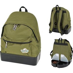 Woof - Draagtas - Hond - Woof Rugzak Comfort Groen Groen - 1st
