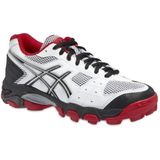 Asics Sportschoenen - Maat 32.5 - Unisex - wit,zwart,rood