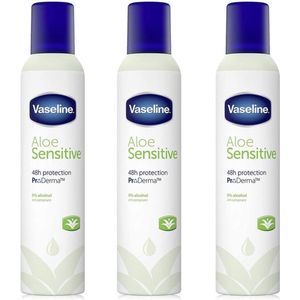 Vaseline ProDerma Aloe Sensitive Deodorant Spray - 3 x 250 ml