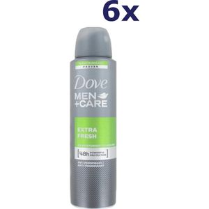 Dove - Deodorant - Extra Fresh - 150 ml - 6 stuks