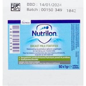 Nutrilon Breast Milk Fortifier Zakjes 50x1g