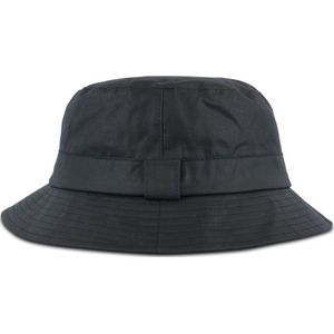 MGO Wax Wester - Bucket Hat - regenhoed - vissershoedje - zonnehoed - Navy Blauw - Maat L