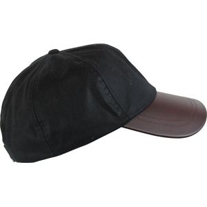 MGO Leisure Wear Peak Cap Harry Black Pet