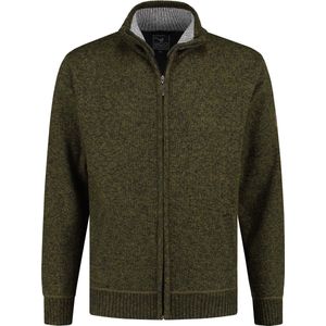 MGO Pine - Heren Fleece vest - Olijf Groen