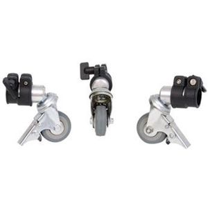 Falcon Eyes Zwenkwielen 22mm PCA22 - 3 stuks