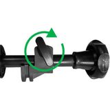 Falcon Eyes Achtergrond Systeem SPK-2 incl. 2 Rollen Zw/Wit 1,38x11 m