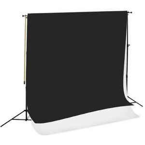Falcon Eyes Achtergrond Systeem SPK-2 incl. 2 Rollen Zw/Wit 1,38x11 m