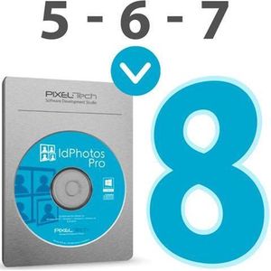 Pixel-Tech IdPhotos Upgrade incl. 1 jaar licentie, Printer accessoires