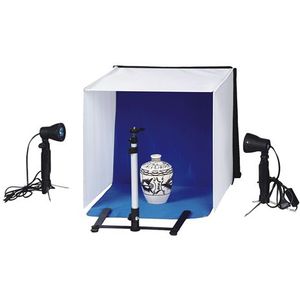 Falcon Eyes Opvouwbare Opnamebox PBK-40AB-2LS 40x40 cm + 2 x 50W Lampen