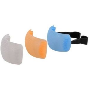 Benel Photo Flits Diffuser Pop-up Wit/oranje/blauw 4-delig