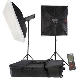 Falcon Eyes Studioflitsset TFK-21200L met LCD Scherm