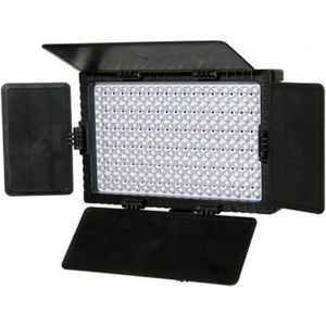 Falcon Eyes Bi-Color LED Lamp Set Dimbaar DV-216VC-K2 incl. Accu