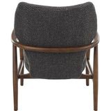 Chair Pols Potten Peggy Fabric Rough Grey