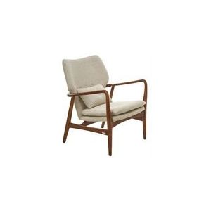 Pols Potten - Peggy Fabric Rough - Fauteuil - Ecru - Polyester/Katoen